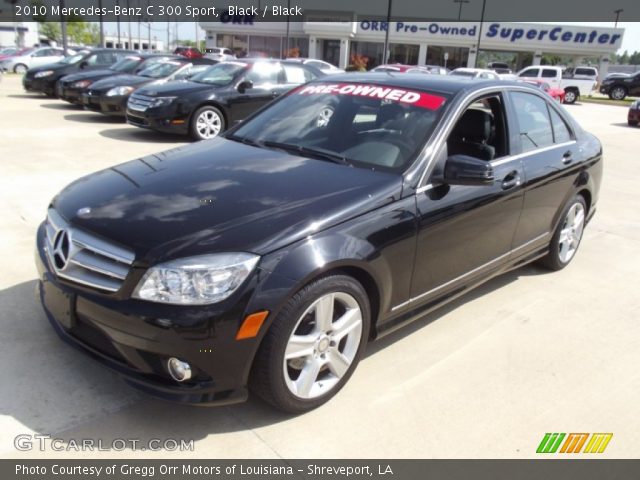 2010 Mercedes-Benz C 300 Sport in Black