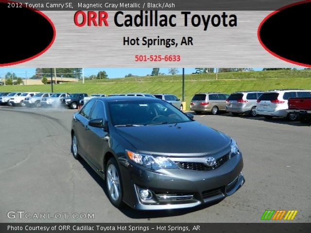 2012 Toyota Camry SE in Magnetic Gray Metallic