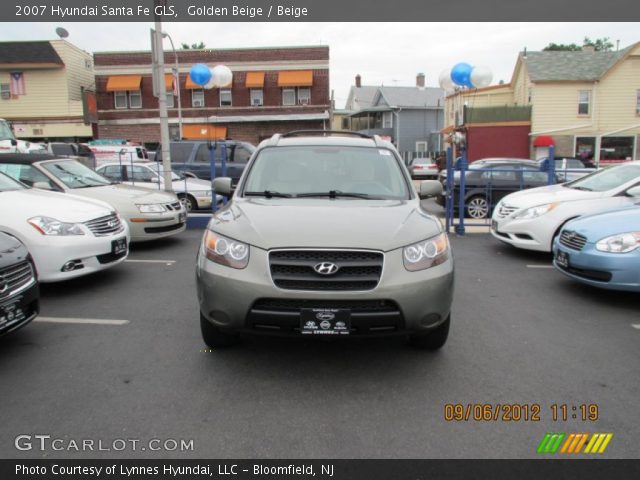 2007 Hyundai Santa Fe GLS in Golden Beige