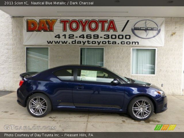 2013 Scion tC  in Nautical Blue Metallic