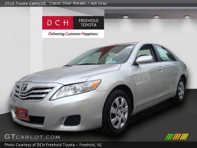 2010 Toyota Camry LE in Classic Silver Metallic