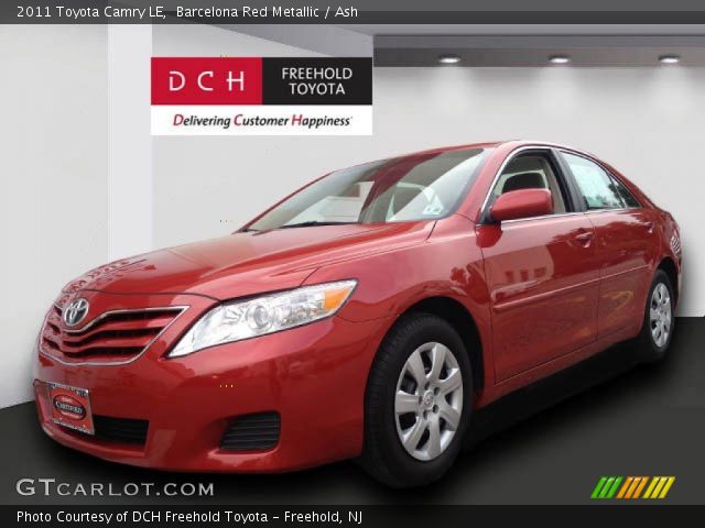 2011 Toyota Camry LE in Barcelona Red Metallic