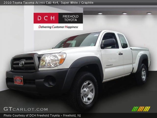 2010 Toyota Tacoma Access Cab 4x4 in Super White