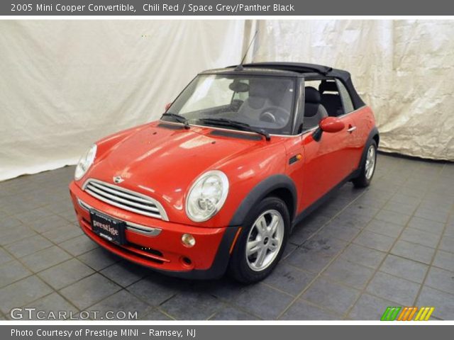 2005 Mini Cooper Convertible in Chili Red