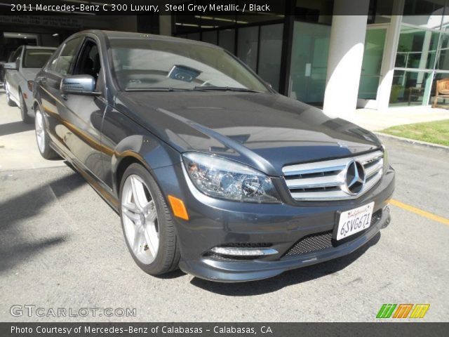 2011 Mercedes-Benz C 300 Luxury in Steel Grey Metallic