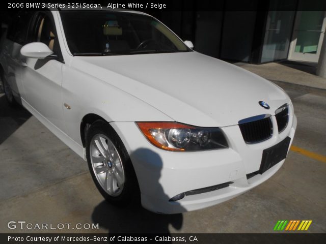 2006 BMW 3 Series 325i Sedan in Alpine White