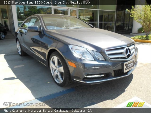2013 Mercedes-Benz E 350 Coupe in Steel Grey Metallic