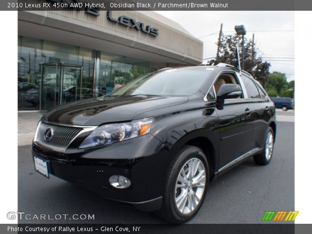 2010 Lexus RX 450h AWD Hybrid in Obsidian Black