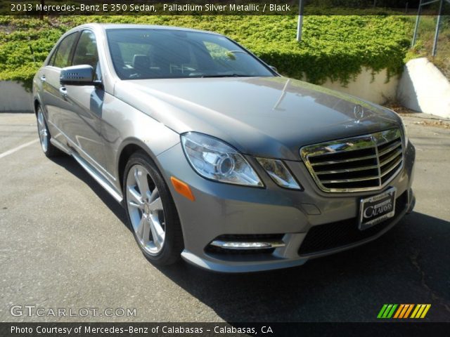 2013 Mercedes-Benz E 350 Sedan in Palladium Silver Metallic