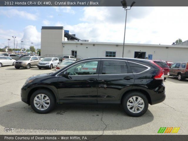 2012 Honda CR-V EX 4WD in Crystal Black Pearl