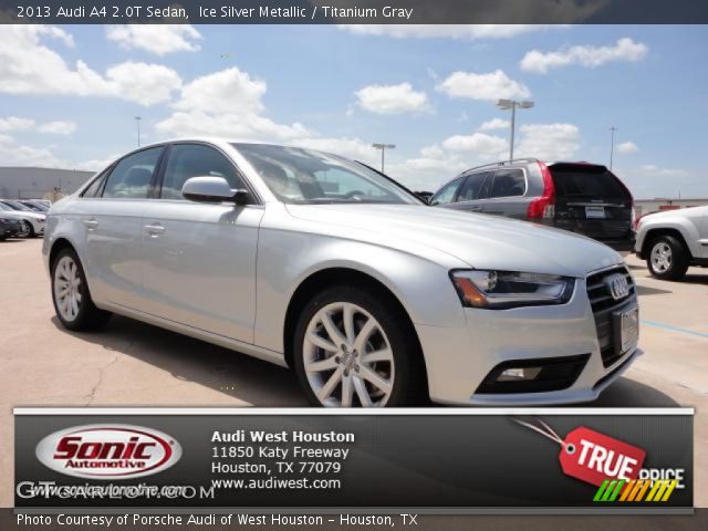 2013 Audi A4 2.0T Sedan in Ice Silver Metallic