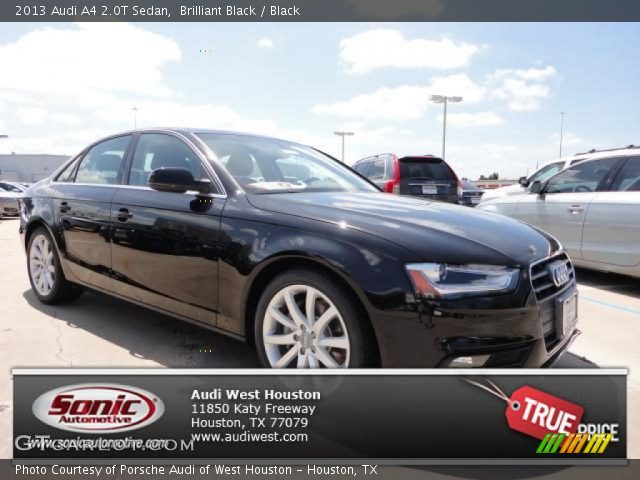 2013 Audi A4 2.0T Sedan in Brilliant Black