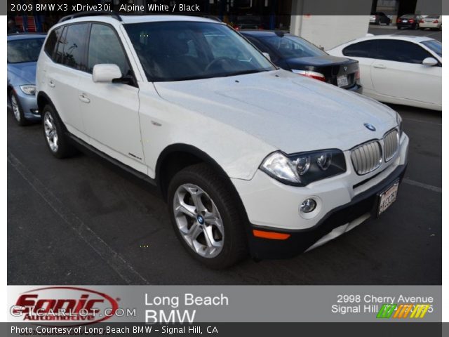 2009 BMW X3 xDrive30i in Alpine White