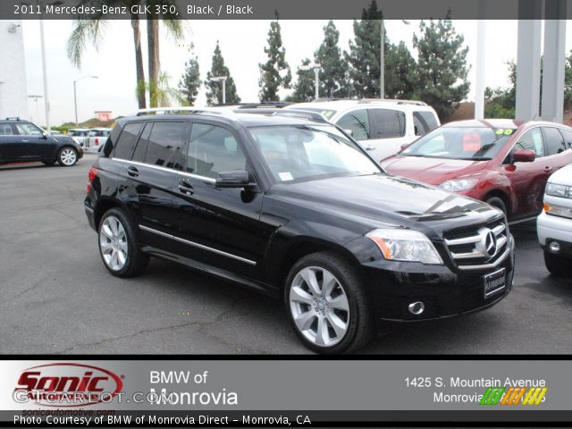 2011 Mercedes-Benz GLK 350 in Black