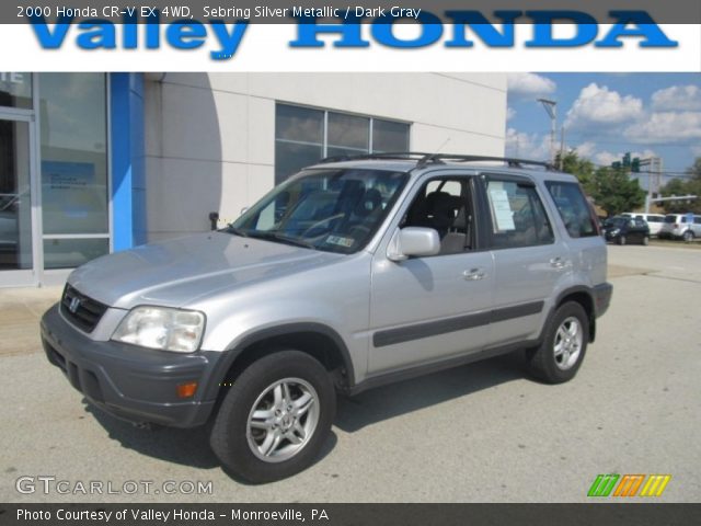 2000 Honda CR-V EX 4WD in Sebring Silver Metallic