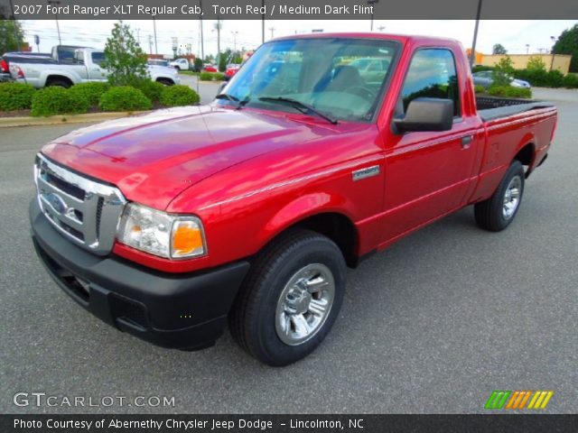 2007 Ford Ranger XLT Regular Cab in Torch Red