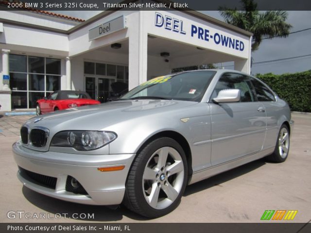 2006 BMW 3 Series 325i Coupe in Titanium Silver Metallic