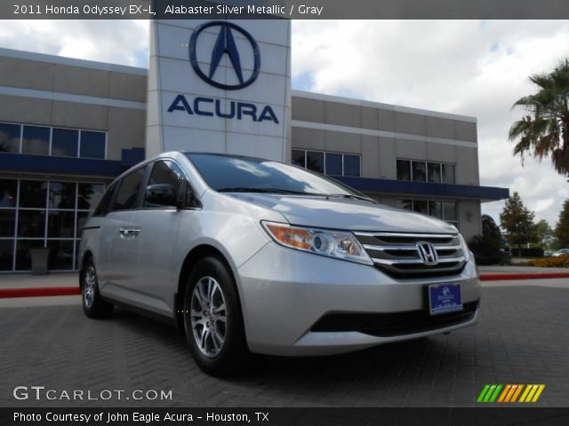 2011 Honda Odyssey EX-L in Alabaster Silver Metallic