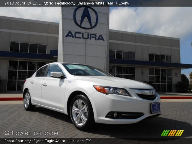 2013 Acura ILX 1.5L Hybrid Technology in Bellanova White Pearl