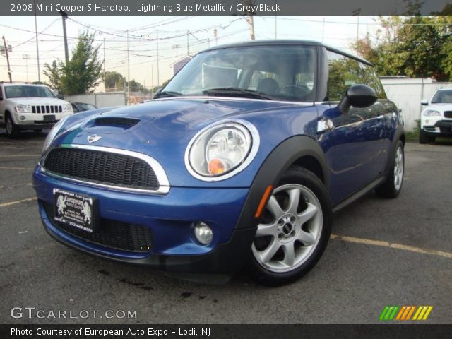 2008 Mini Cooper S Hardtop in Lightning Blue Metallic