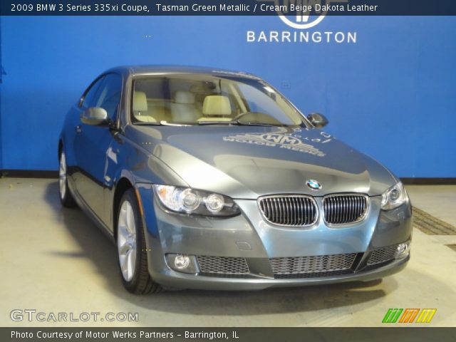 2009 BMW 3 Series 335xi Coupe in Tasman Green Metallic