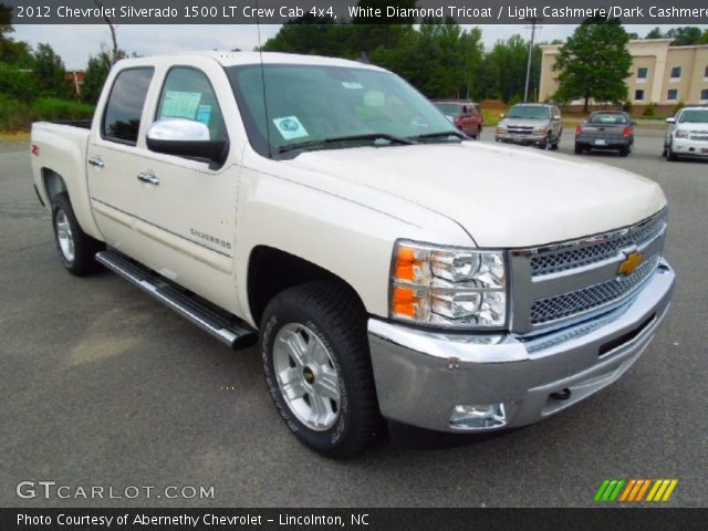 2012 Chevrolet Silverado 1500 LT Crew Cab 4x4 in White Diamond Tricoat