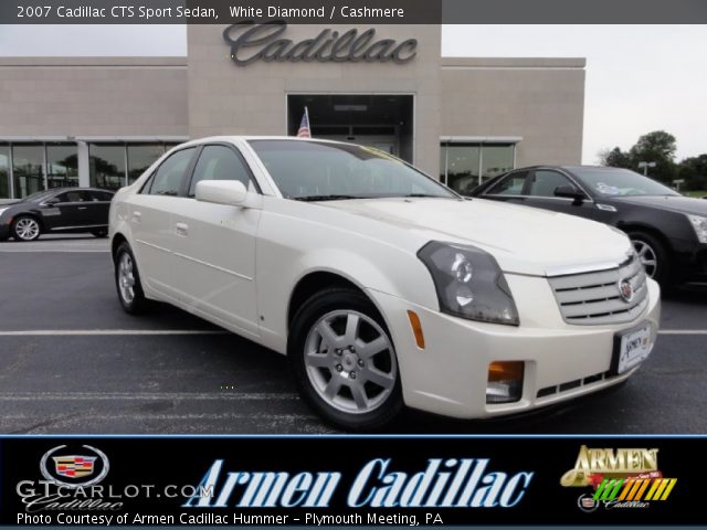 2007 Cadillac CTS Sport Sedan in White Diamond
