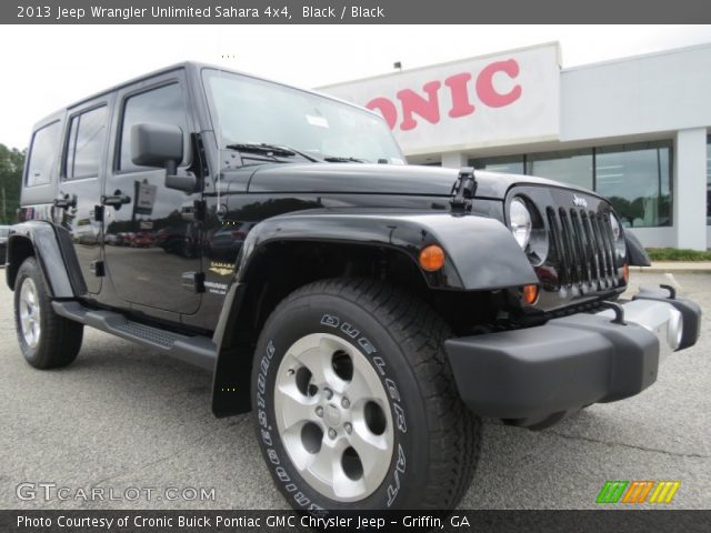 2013 Jeep Wrangler Unlimited Sahara 4x4 in Black