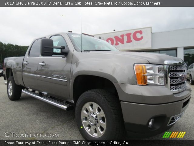 2013 GMC Sierra 2500HD Denali Crew Cab in Steel Gray Metallic