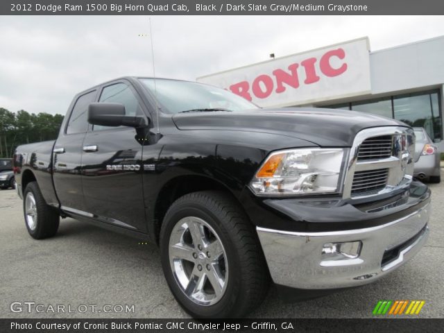 2012 Dodge Ram 1500 Big Horn Quad Cab in Black