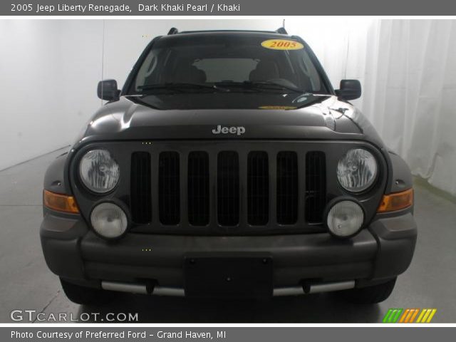 2005 Jeep Liberty Renegade in Dark Khaki Pearl