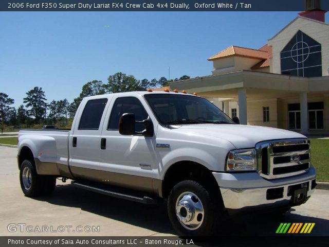 2006 Ford F350 Super Duty Lariat FX4 Crew Cab 4x4 Dually in Oxford White