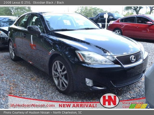 2008 Lexus IS 250 in Obsidian Black