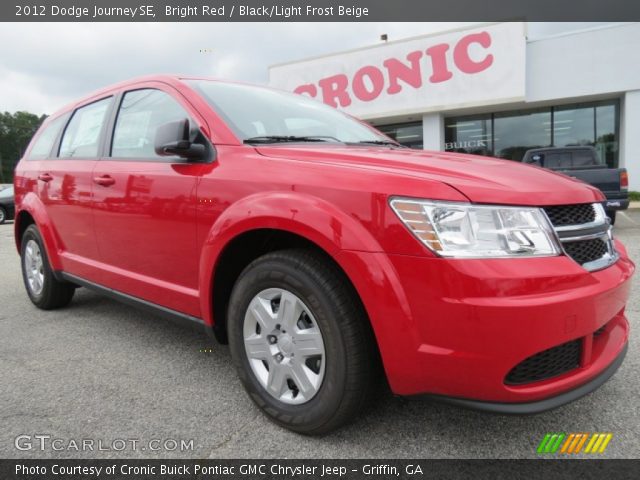 2012 Dodge Journey SE in Bright Red