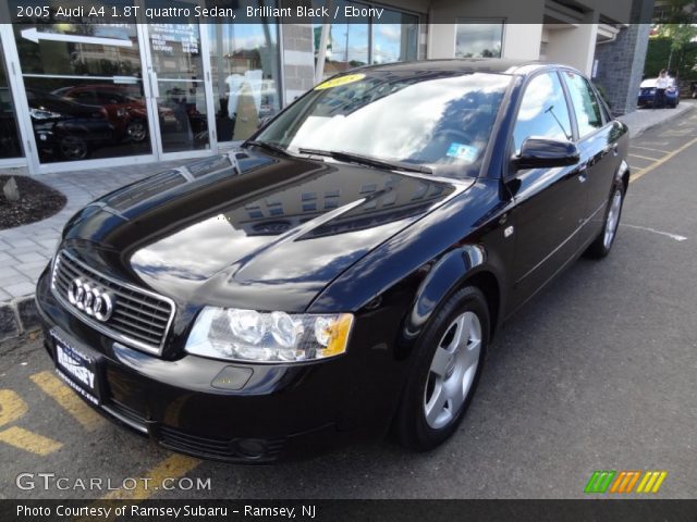 2005 Audi A4 1.8T quattro Sedan in Brilliant Black