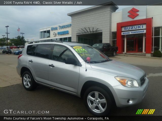 2006 Toyota RAV4 4WD in Classic Silver Metallic