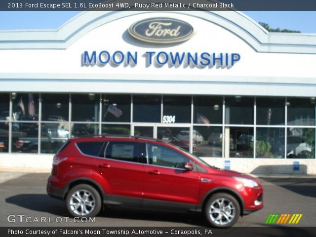2013 Ford Escape SEL 1.6L EcoBoost 4WD in Ruby Red Metallic