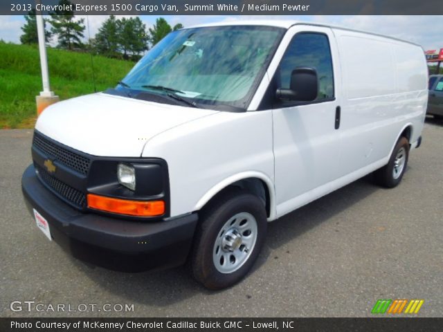 2013 Chevrolet Express 1500 Cargo Van in Summit White