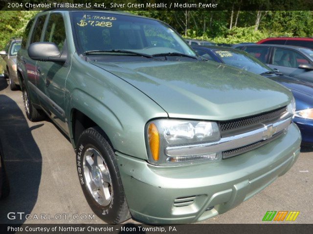 2004 Chevrolet TrailBlazer LS 4x4 in Silver Green Metallic