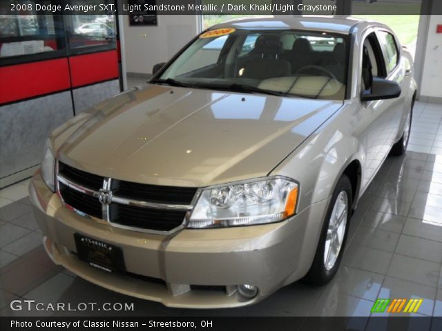 2008 Dodge Avenger SXT in Light Sandstone Metallic