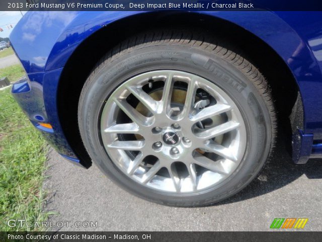 2013 Ford Mustang V6 Premium Coupe in Deep Impact Blue Metallic