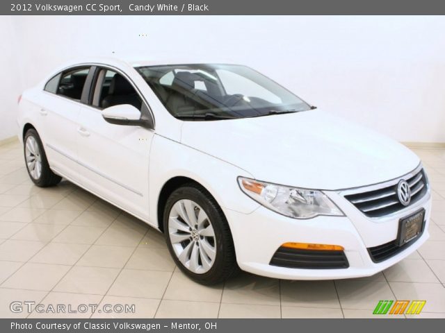 2012 Volkswagen CC Sport in Candy White