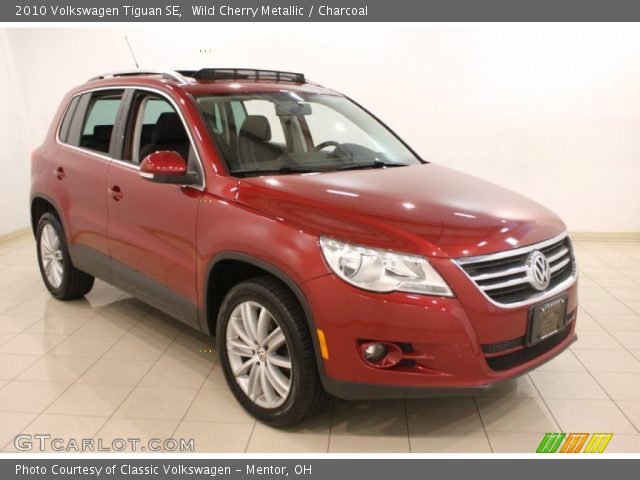 2010 Volkswagen Tiguan SE in Wild Cherry Metallic