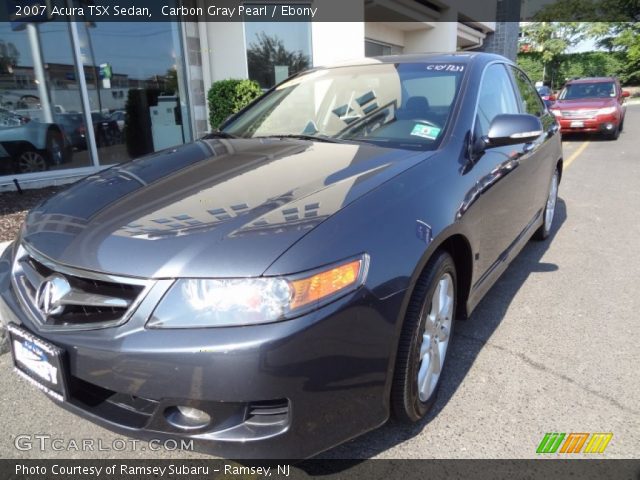2007 Acura TSX Sedan in Carbon Gray Pearl