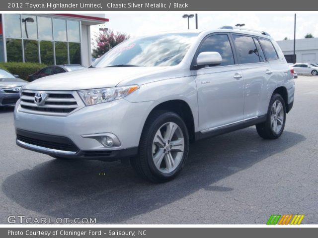 2012 Toyota Highlander Limited in Classic Silver Metallic
