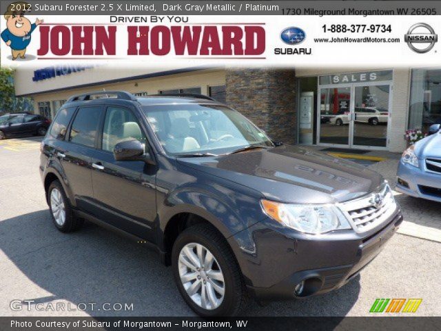 2012 Subaru Forester 2.5 X Limited in Dark Gray Metallic