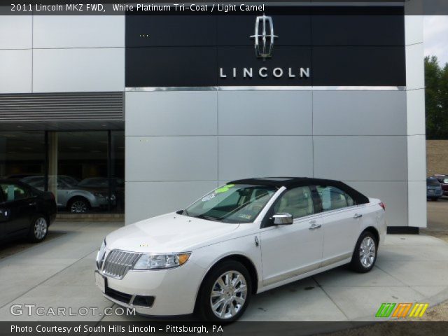 2011 Lincoln MKZ FWD in White Platinum Tri-Coat