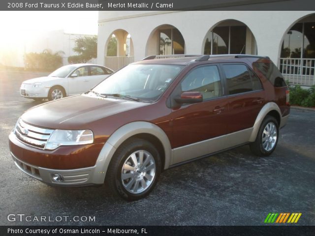 2008 Ford Taurus X Eddie Bauer in Merlot Metallic