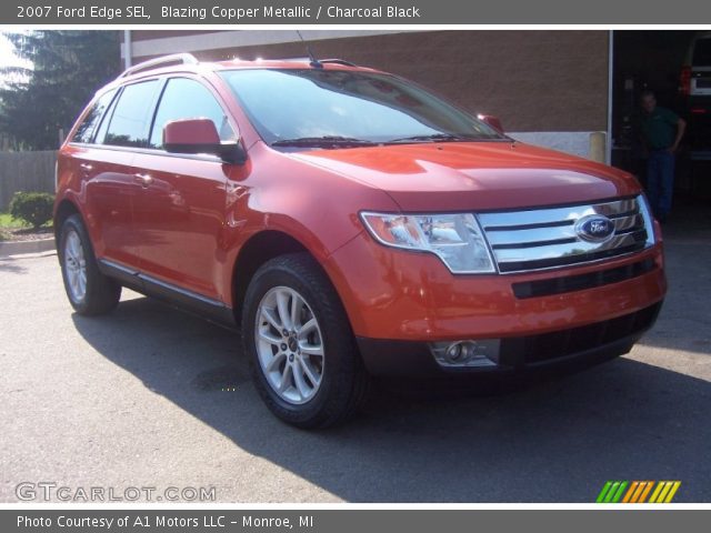 2007 Ford Edge SEL in Blazing Copper Metallic