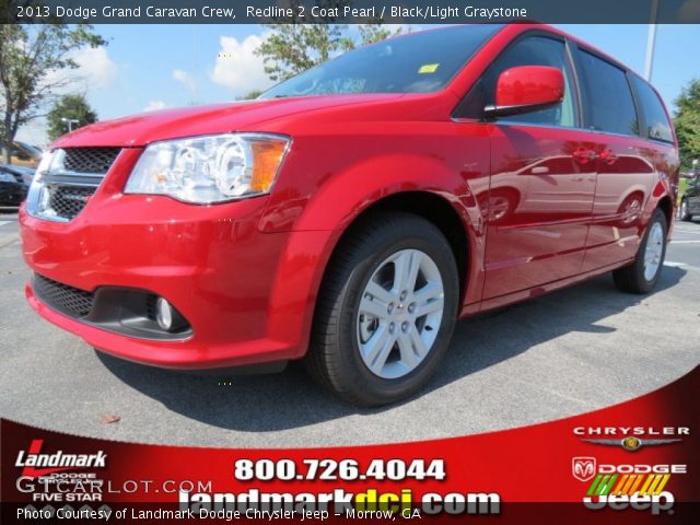 2013 Dodge Grand Caravan Crew in Redline 2 Coat Pearl
